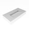 Castello Usa Pyramid 36 in Solid Surface Wall-Mounted Bathroom Sink in White CB-GM-2053-36-W - alternate 5